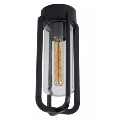 Zwarte buitenlamp plafond IP44>Straluma Online