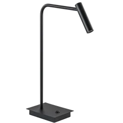 Zwarte bureaulamp met dimbaar LED verstelbaar>Straluma Hot