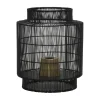 Zwarte draad tafellamp met brons>Straluma Best