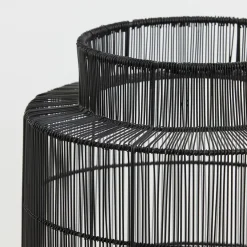 Zwarte draad tafellamp met brons></noscript>Straluma Best