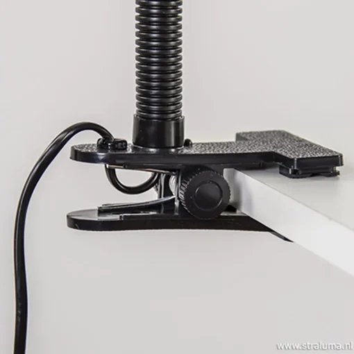 Zwarte klemlamp/leeslamp voor bureau>Straluma Clearance