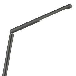 Zwarte leeslamp vloerlamp LED>Straluma