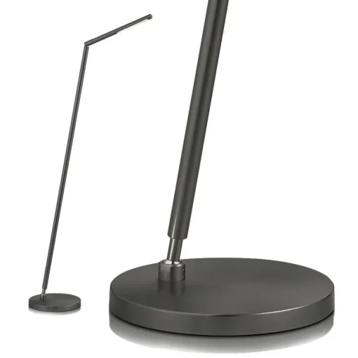 Zwarte leeslamp vloerlamp LED>Straluma